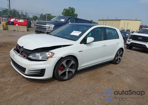 2015 Volkswagen Golf Gti 2.0T Se 4-Door из США, поврежденный, VIN 3VW5T7AU3FM046741